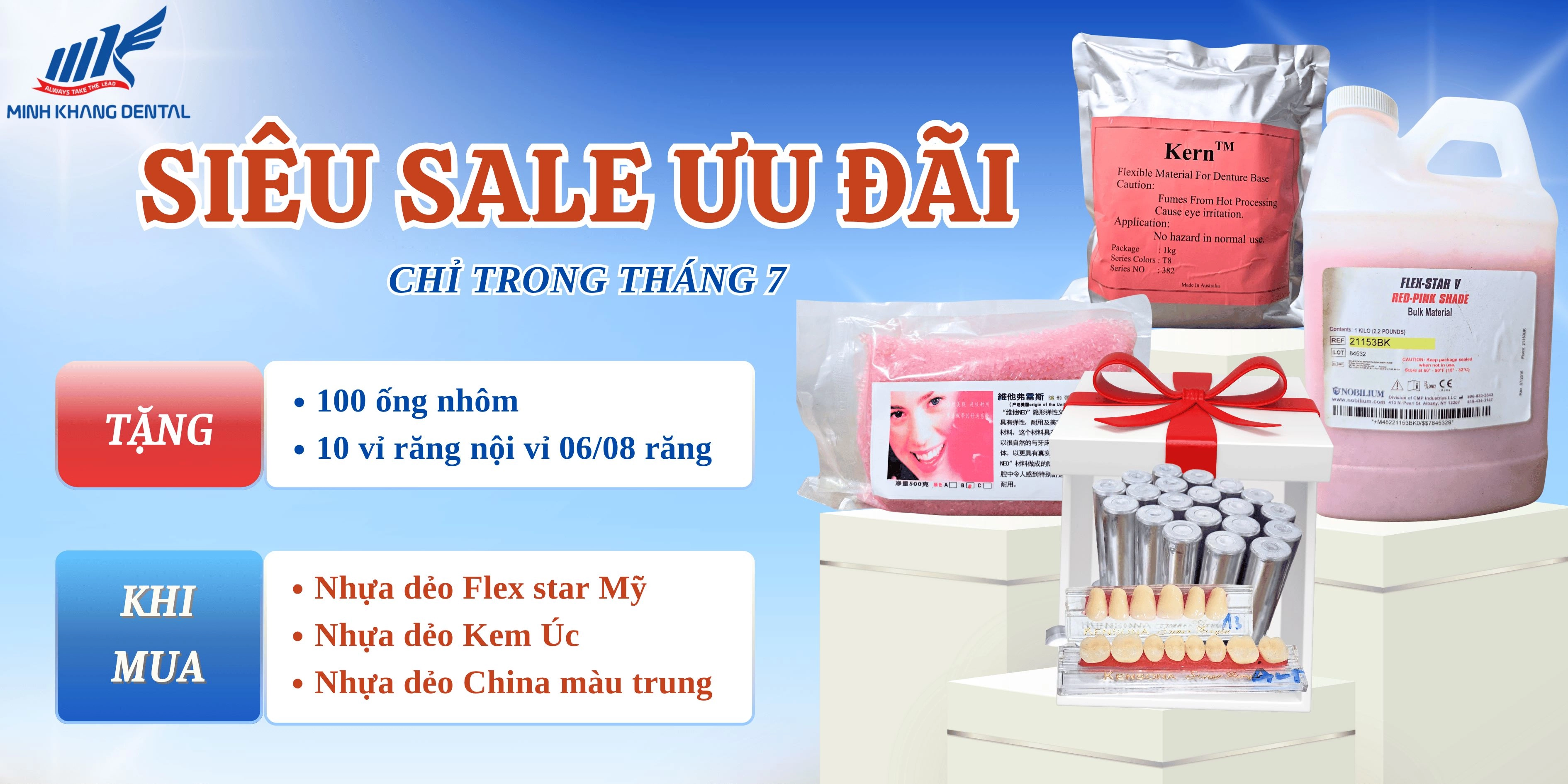 ƯU ĐÃI THÁNG 7